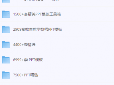 最新2.6万套的付费PPT模版，不要再花钱去买了！